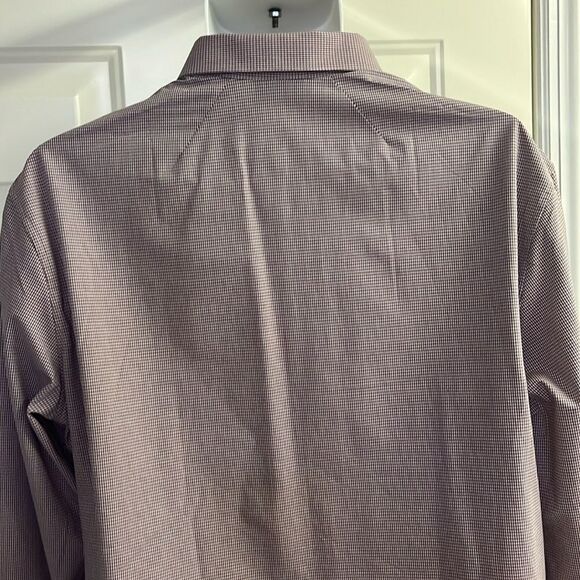 Van Heusen Long Sleeve Collared Button Down Slim Fit Flex3 Dress Shirt-16–16 1/2 - Picture 9 of 16